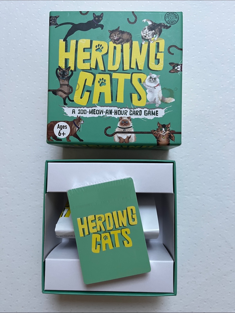 Herding Cats Card Game Clarendon Games Family Board Game Brand New Sealed